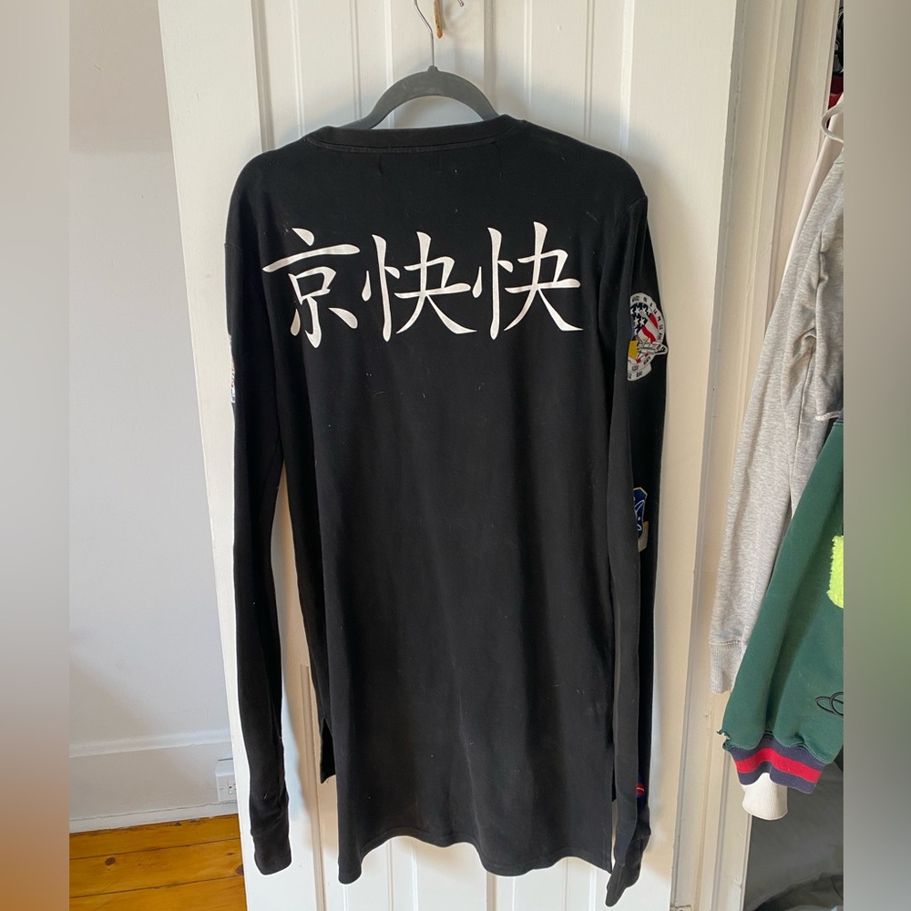 Magic illuminator long unisex sweatshirt top